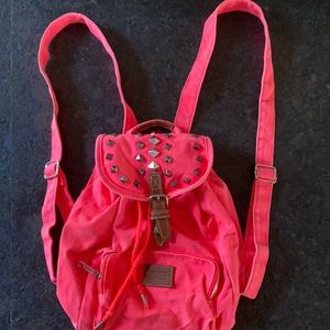 PINK mini backpack